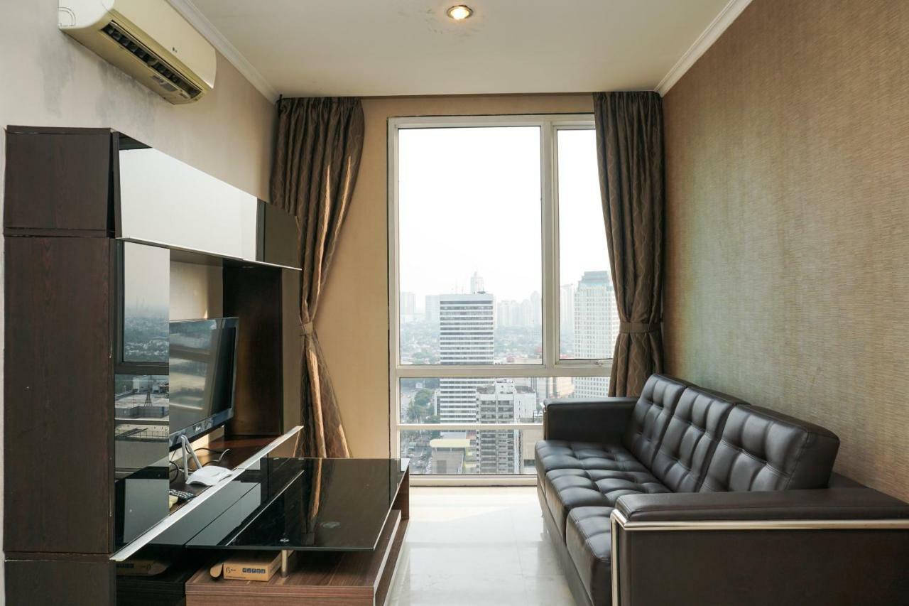 Pangsapuri 92 m² dengan 3 bilik tidur dan 2 bilik mandi peribadi di Senayan Jakarta Luaran gambar